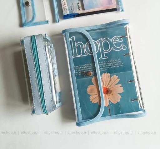 کلاسورشفاف پوشه ای - طرح hope