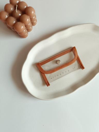 جاکارتی شفاف قهوه‌ای 