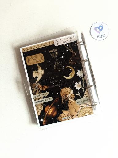 کلاسورشفاف طرح ژورنالی - کد 2