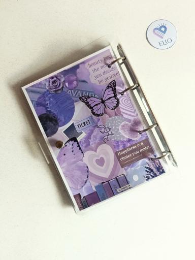 کلاسورشفاف طرح ژورنالی - کد 1