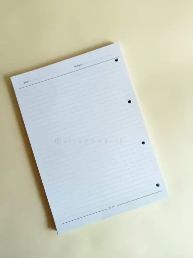 کاغذ یدک کلاسورشفاف پوشه ای 🩵