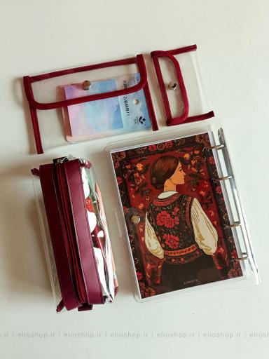   کلاسور شفاف طرح ایرونی