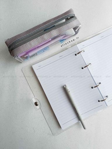 جامدادی حجمی شفاف - طوسی