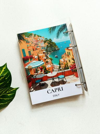 کلاسور شفاف طرح ایتالیا 