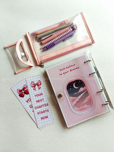 کلاسور شفاف طرح پروازی